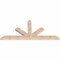 Ekena Millwork Saratoga Smooth Timber Gable Bracket, Douglas Fir, 84"W x 38"H x 3 1/2"D x 5 1/2"F, 11/12 Pitch GBW084X38X0406SAR00SDF - alternate 4